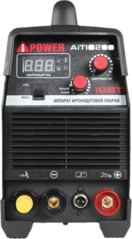 Аппарат аргонодуговой сварки A-iPOWER AiTIG200 инверторный [62200]
