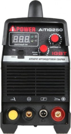 Аппарат аргонодуговой сварки A-iPOWER AiTIG250 инверторный [62250]