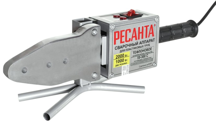 Аппарат для сварки пластиковых труб Ресанта АСПТ-2000 [65/55]