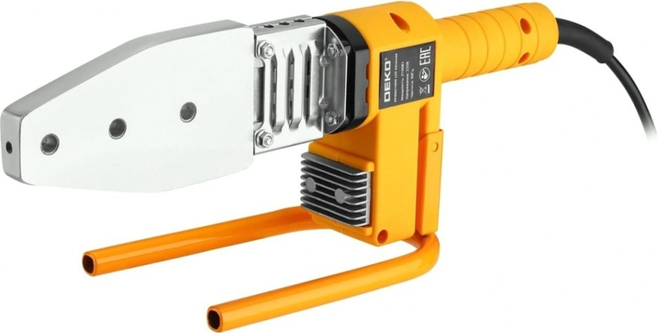Аппарат для сварки полипропиленовых труб DEKO PPWM2100W LCD Advanced 6 насадок (20-63 мм) [063-5257]