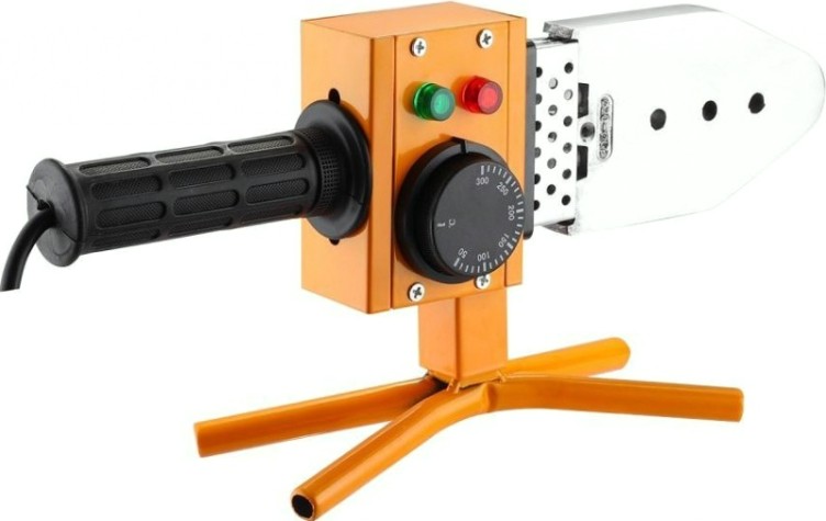 Аппарат для сварки полипропиленовых труб DEKO PPWM2100W в металлическом кейсе, 6 насадок (20-63 мм) [063-4249]