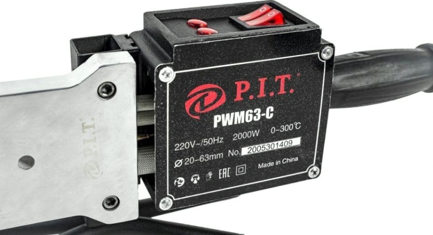 Аппарат для сварки полипропиленовых труб P.i.t. PWM63-C мастер Аппарат для сварки полипропиленовых труб P.i.t. PWM63-C мастер
