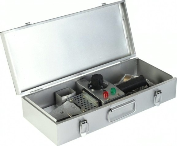 Аппарат для сварки полипропиленовых труб Победа ПТ-1500 3 насадки, кейс [170301500]