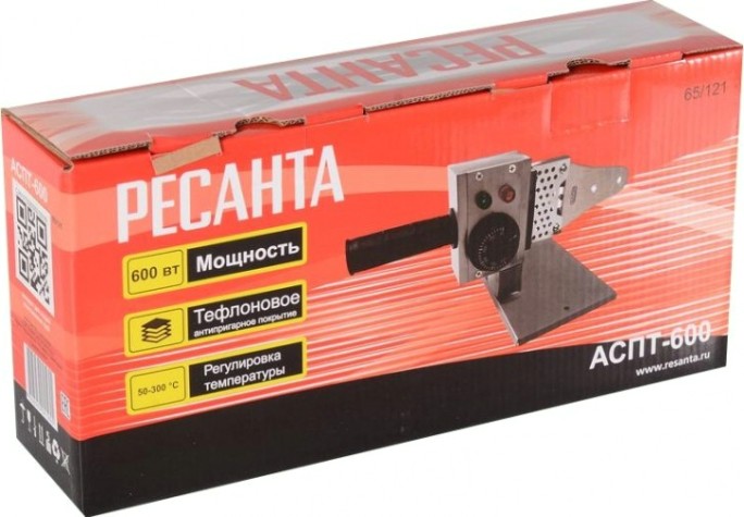 Аппарат для сварки полипропиленовых труб Ресанта АСПТ-600 [65/121]