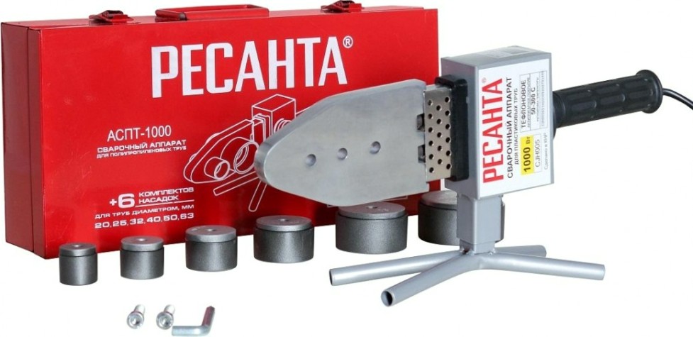 Аппарат для сварки полипропиленовых труб Ресанта АСПТ-63/1К [65/107]