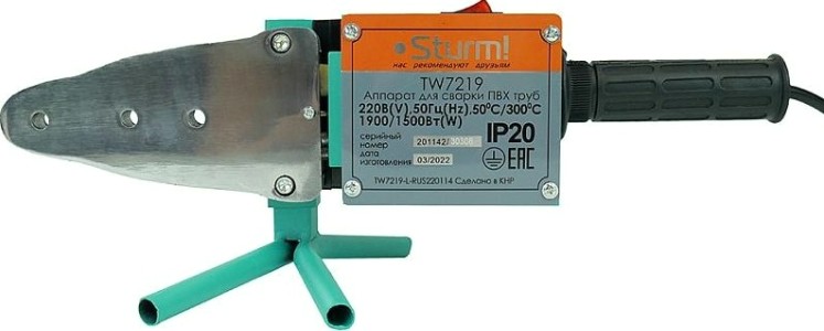 Аппарат для сварки полипропиленовых труб Sturm TW7219