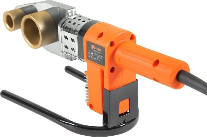 Аппарат для сварки полипропиленовых труб WESTER DWM 1000A с насадками 6шт. [178-004]
