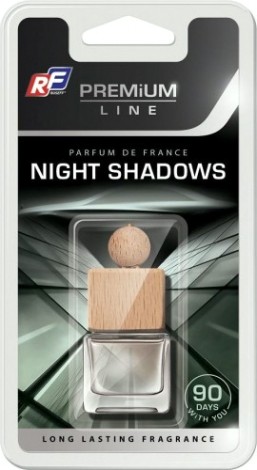 Ароматизатор подвесной жидкостный RUSEFF PREMIUM LINE тени ночи 27368N [27368N]