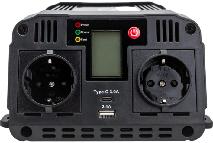 Автомобильный инвертор TopON TOP-PI1202 Автомобильный инвертор TopON TOP-PI1202