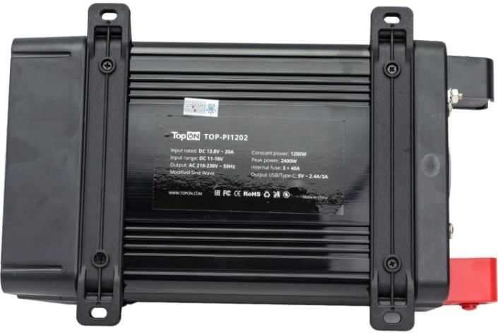 Автомобильный инвертор TopON TOP-PI1202 Автомобильный инвертор TopON TOP-PI1202