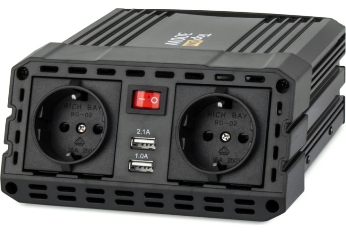 Автомобильный инвертор TopON TOP-PI300 Автомобильный инвертор TopON TOP-PI300