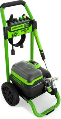 Автомойка GREENWORKS GDP60DP 60V 5106207, с портом на 2 акб [5106207]