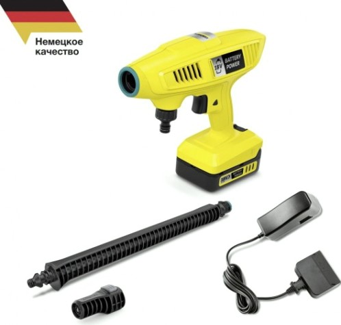 Автомойка KARCHER KHB4-18 Battery Set (1.328-210.0), с акб и з/у [1.328-210.0]