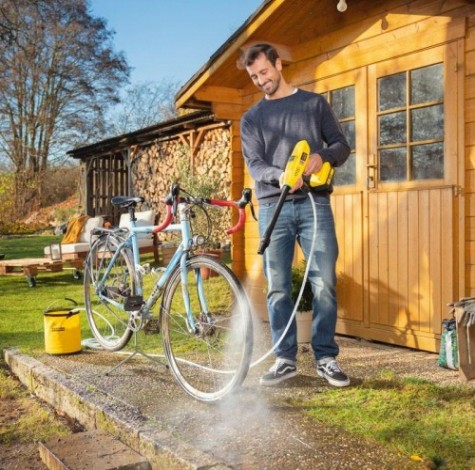 Автомойка KARCHER KHB4-18 Battery Set (1.328-210.0), с акб и з/у [1.328-210.0]