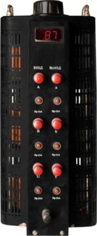 Автотрансформатор ЭНЕРГИЯ TSGC2 - 3кВА Black Series трехфазный (ЛАТР) [Е0102-0201]