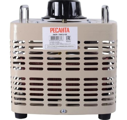 Автотрансформатор Ресанта TDGC2 - 5K однофазный (ЛАТР) [63/5/4]