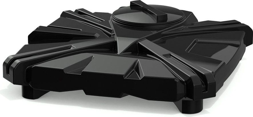 Бак для душа POLIMER GROUP «РОСА - 2» 110л с крышкой [DRSR2110S1]