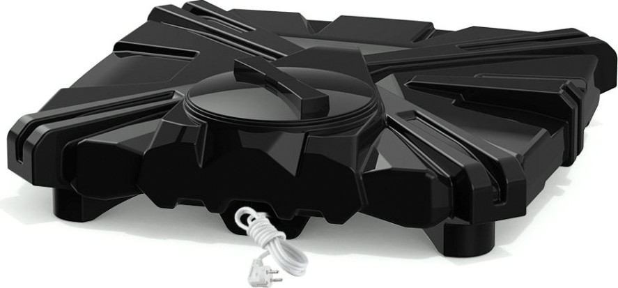 Бак для душа POLIMER GROUP «РОСА - 2» 110л с крышкой и подогревом [DRSR2110S112]