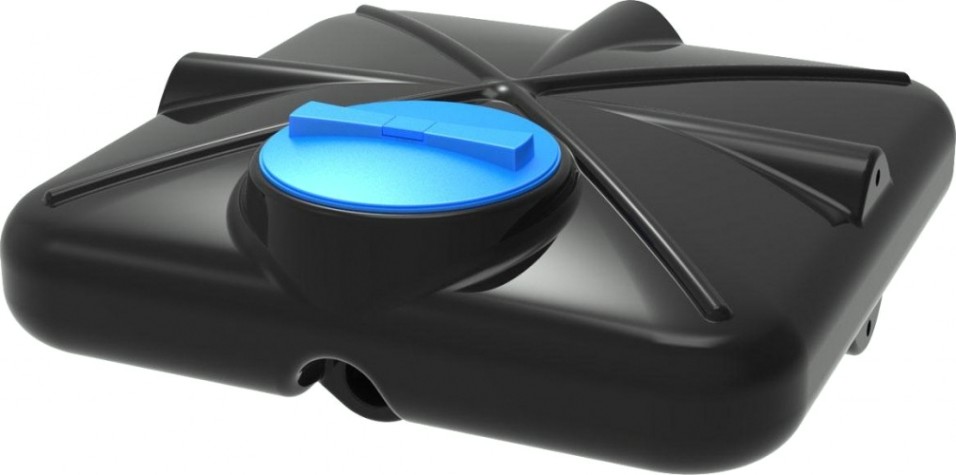 Бак для душа POLIMER GROUP «РОСА» 200л с крышкой [DRS200S1]