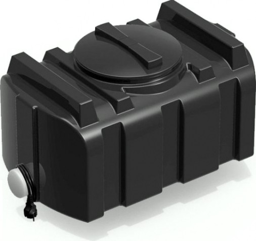 Бак для душа POLIMER GROUP серии «R» 100 л с крышкой и подогревом [DR100S112]