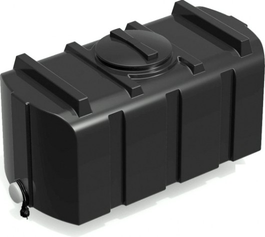 Бак для душа POLIMER GROUP серии «R» 300 л с крышкой и подогревом [DR300S112]