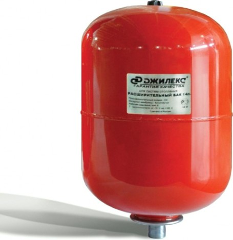 Бак расширительный ДЖИЛЕКС 18 л цилиндрический с пластиковым фланцем [7819]