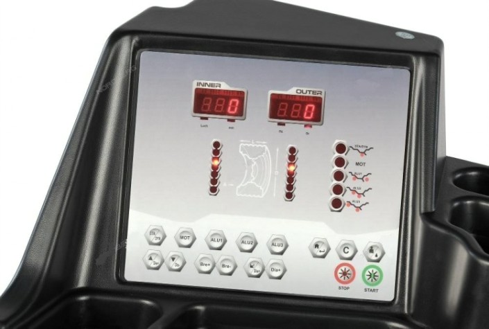 Балансировочный стенд NORDBERG 4524C с ручным вводом параметров, серый [ЦБ-00019707]