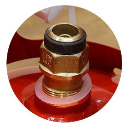 Баллон для пропана металлический НЗГА КБ-2, 5 л. [00000000819]