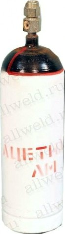 Баллон ПНТЗ 10 л для ацетилена, новый [00000000542]
