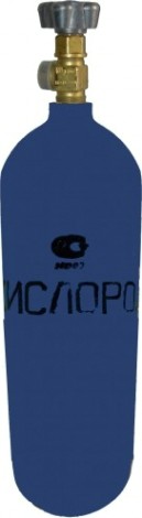 Баллон ПНТЗ 5 л для кислорода, новый [00000003125]