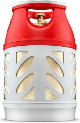Баллон пропановый HEXAGON RAGASCO 18,2 л (серия LPG) композитный, СНГ соединение [00-00000985]