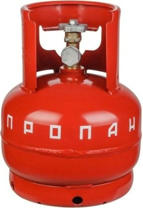 Баллон пропановый НЗГА 5 л с ВБ-2 (с предохранительным клапаном) [00000001733]