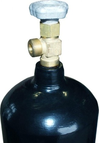 Баллон Ярпожинвест 20 л для сварочной смеси, новый [00-00001831]