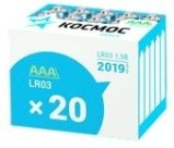 Батарейка КОСМОС LR0320BOX (ААА) 20 шт. в коробке [KOCLR0320BOX]
