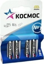 Батарейка КОСМОС LR64BL (АА) 4 шт [KOCLR64BL]