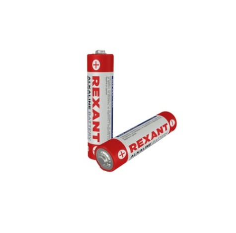 Батарейка REXANT 30-1013 алкалиновая AAA/LR03, 1,5B, 24 шт Батарейка REXANT 30-1013 алкалиновая AAA/LR03, 1,5B, 24 шт