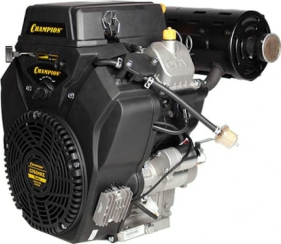 Бензиновый двигатель CHAMPION G760HKE (24лс/18квт 764см³ 25мм 48,5кг шпонка,эл.стартер, Бензиновый двигатель CHAMPION G760HKE (24лс/18квт 764см³ 25мм 48,5кг шпонка,эл.стартер,