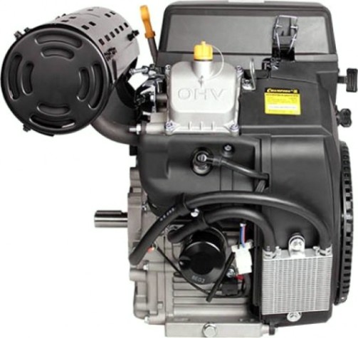 Бензиновый двигатель CHAMPION G760HKE (24лс/18квт 764см³ 25мм 48,5кг шпонка,эл.стартер,