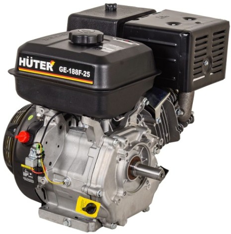 Бензиновый двигатель HUTER GE-188F-25 13,0 л.с. (вал 25 мм) [70/15/4]