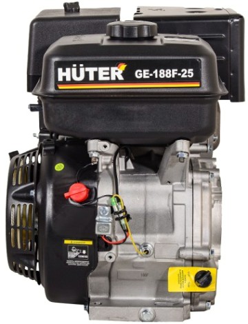 Бензиновый двигатель HUTER GE-188F-25 13,0 л.с. (вал 25 мм) [70/15/4]