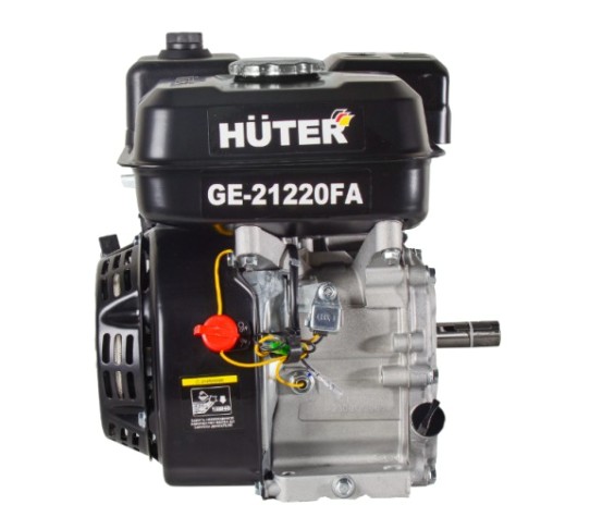 Бензиновый двигатель HUTER GE-21220FА 7,0 л.с. (вал 20 мм) [70/15/3]