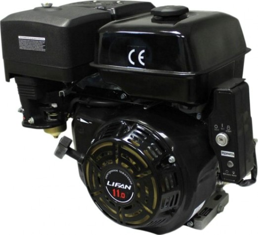 Бензиновый двигатель LIFAN 182FD 11,0 л.с. (вал 25 мм, электростартер)