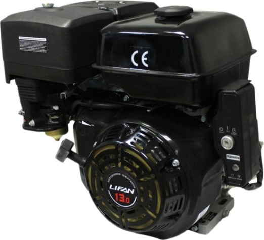 Бензиновый двигатель LIFAN 188FD 13,0 л.с. (вал 25 мм, электростартер)