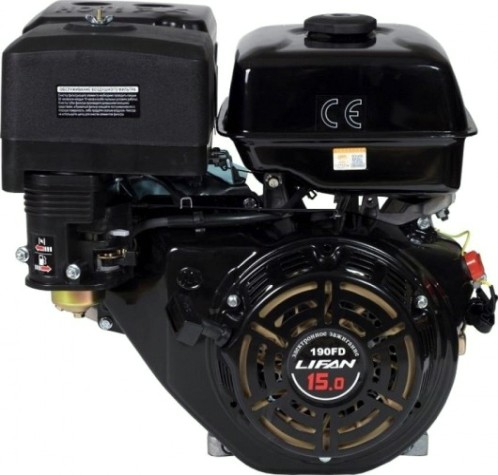 Бензиновый двигатель LIFAN 190FD-11А 15,0 л.с. (вал 25 мм, 11А, электростартер) Бензиновый двигатель LIFAN 190FD-11А 15,0 л.с. (вал 25 мм, 11А, электростартер)