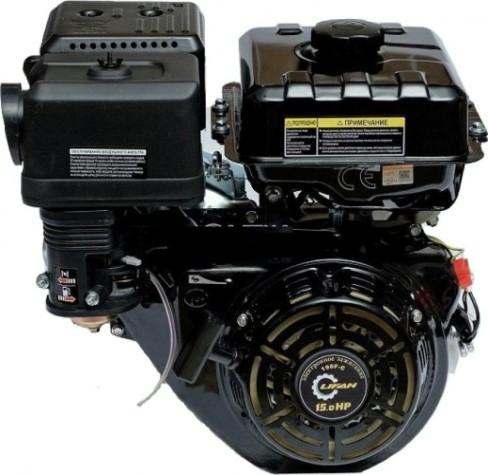 Бензиновый двигатель LIFAN 190FD-C PRO 15 л.с. (вал 25мм, электростартер)) [190FD-C]