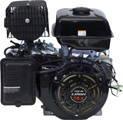 Бензиновый двигатель LIFAN 192F-2D- 3А 18,5 л.с. (вал 25 мм, 3А, электростартер) [192F-2D-3А]