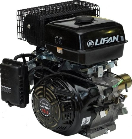 Бензиновый двигатель LIFAN 192F-2D- 7A 18,5 л.с. (вал 25 мм, 7А, электростартер) [192F-2D-7A]