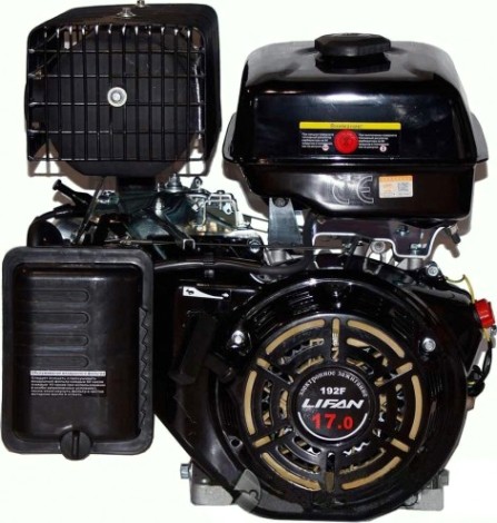 Бензиновый двигатель LIFAN 192F- 3А 17,0 л.с. (вал 25 мм, 3А) [192F-3А]