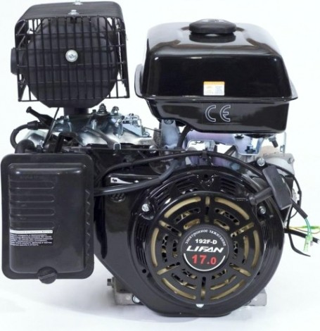 Бензиновый двигатель LIFAN 192F D 17,0 л.с. (вал 25 мм, электростартер) [192FD]