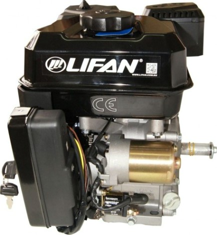Бензиновый двигатель LIFAN KP230E 3А 8 л.с. (вал 20 мм, 3А, электростартер)